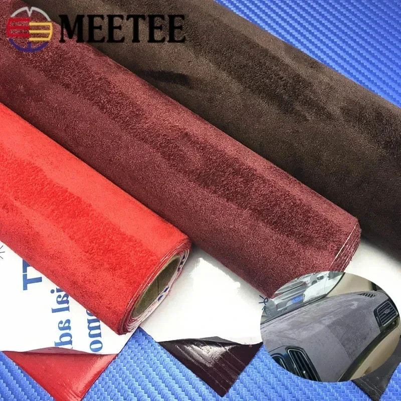 20X30Cm 50*143Cm  Suede Fabric Self-Adhesive Adhesive Cloth for Car Interior Mod