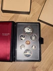 1981 Prestige RCM Royal Canadian Mint Proof 7-Coin Set Silver Dollar w/ COA