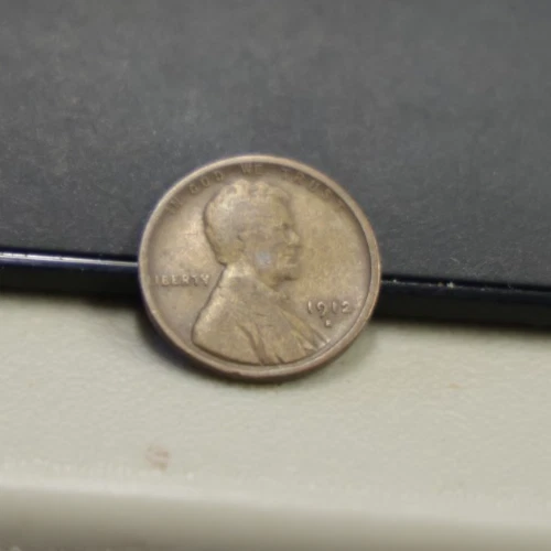 1912 S US Lincoln Cent 1c VG+ Semi Key (Cleaned)