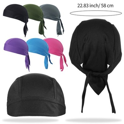 Do Rag Skull Cap for Men Women Sweat Wicking Doo Rags Hat Helmet Liner Bandana