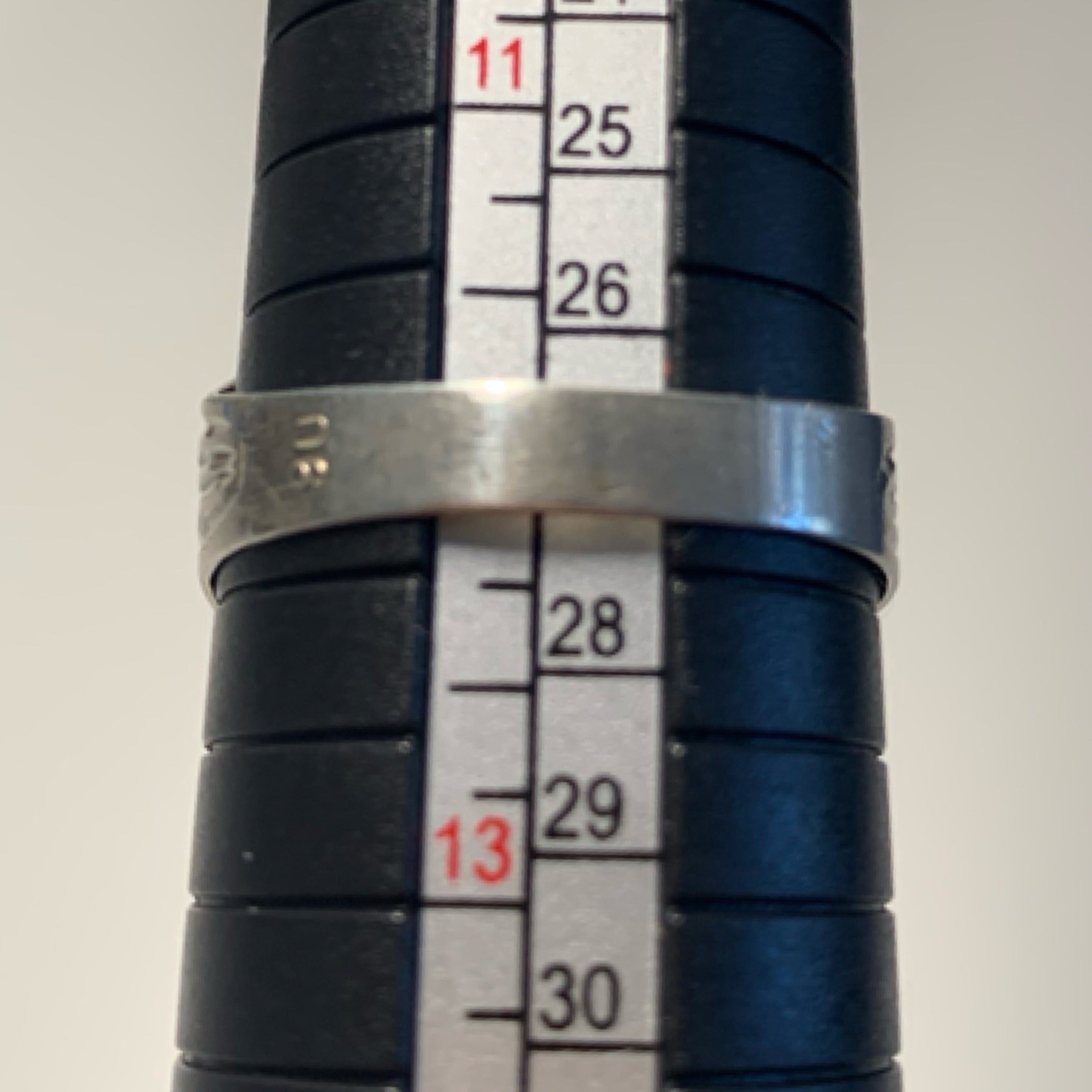 Stunning Vintage Solid Silver Ring Beautiful Uniq… - image 10