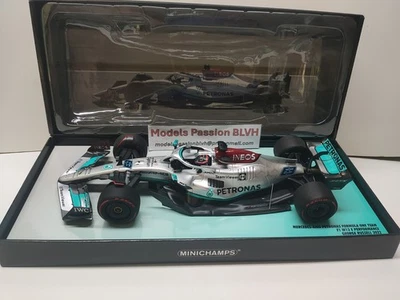 Mercedes W13 Russell 2022 1:18 Minichamps  - Photo 1/4