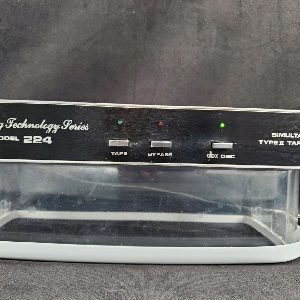 dbx Model 224 Recording Technology Noise Reduction System – Powers On, Untested - Image 3 of 4