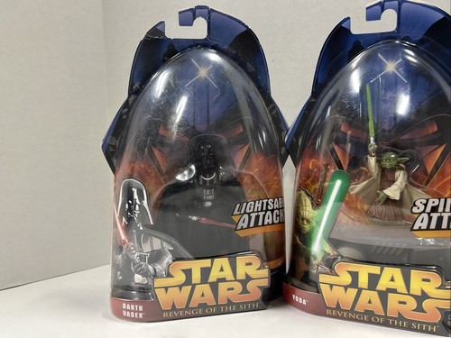 Konvolut 3 Star Wars ROTS 2005 Figuren / NEUZUSTAND - ERWACHSENE NEU MIT ETIKETT - Bild 2 von 9