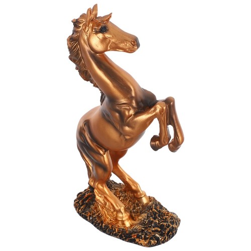 Sculpture de cheval du zodiaque chinois, figurine Fengshui en bois pour la décoration de la maison, du bureau, du succès et de la richesse