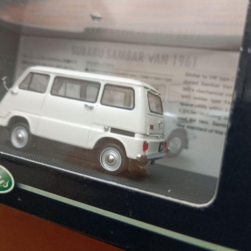 Eblo Subaru Sambar Light Van 1961 Ivory 1/43 - Picture 11 of 13