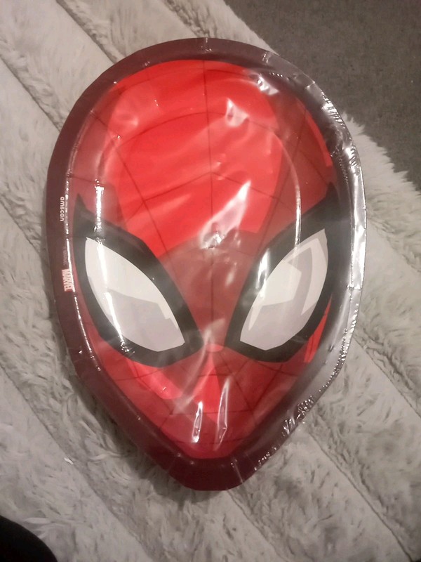 Spider-Man Marvel Dessert Paper Plates Spiderman Birthday Party Supplies 8 Ct