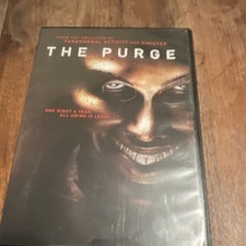 Universal Studios The Purge DVD Movie Tall/DVD Case Format R Rated Region 1 NTSC
