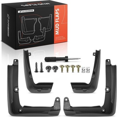 4 Pack Truck Mud Flaps for Honda HR-V 2023 2024 2025 Front & Rear
