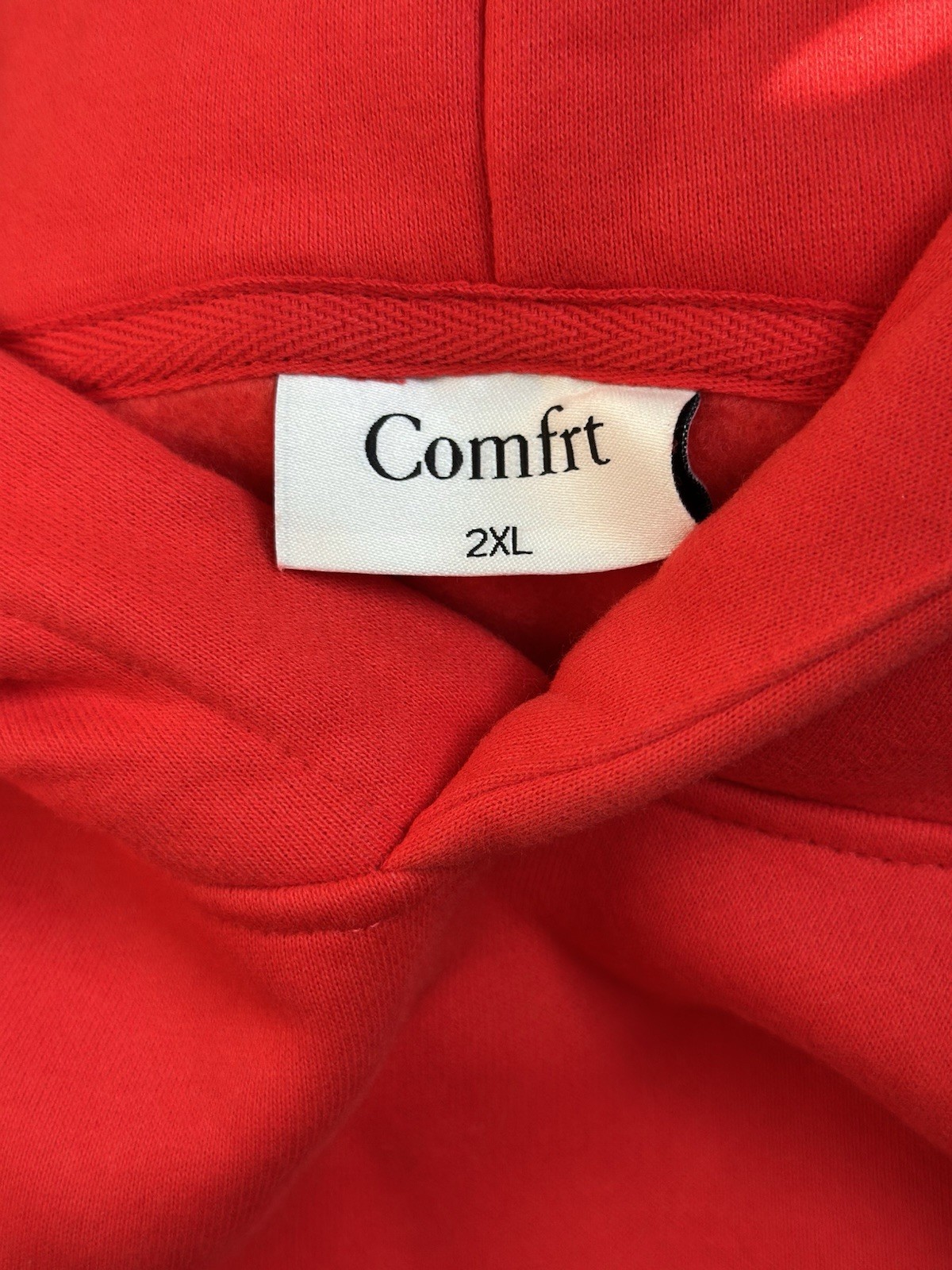 Comfrt Signature Hoodie Outfit Size 2XL XXL Unisex Sweatpants Sweatshirt Red
