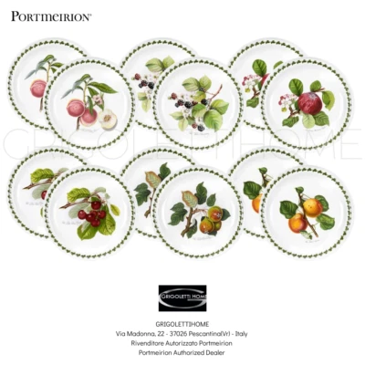 Portmeirion - Pomona - Set 12 Vaisselle Étages Mélanger CM 27 - Revendeur - Photo 1/4