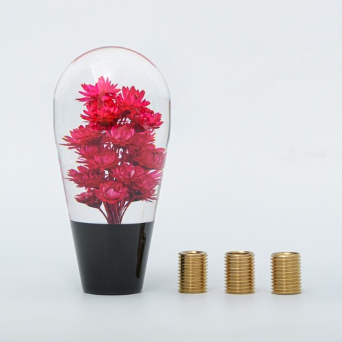 JDM Acrylic Flower Gear Shift Knob - Universal Fit, 8 Colors Vintage jdm look - Picture 7 of 19