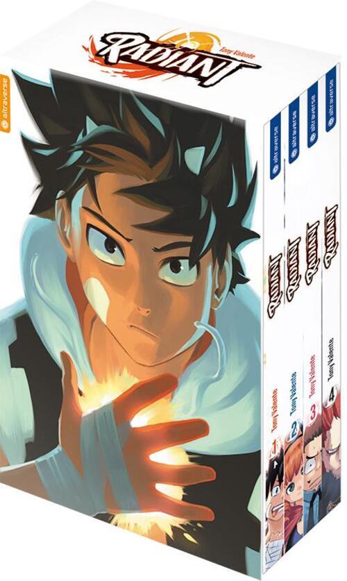 Thumbnail - Radiant 01 - 04 Mit Box | Tony Valente | Deutsch | Taschenbuch | 4