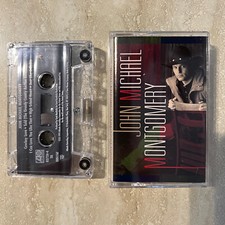 Cassette John Michael Mongomery Self Titled 1995 Atlantic Recording Corp Tested