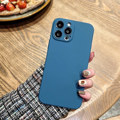 Case Fr iPhone 16e 17 Pro Max 15 14 13 12 11 Shockproof Matte Hard PC Slim Cover