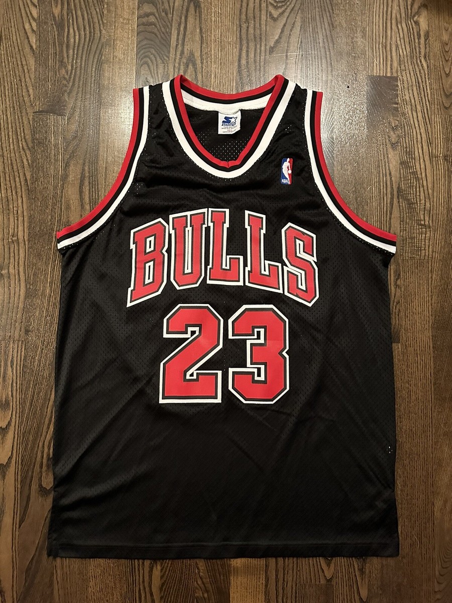 RARE Authentic Starter MICHAEL JORDAN #23 Chicago Bulls Jersey Size 48 Large