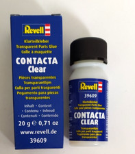 REVELL COLLA PER PLASTICA  CONTACTA CLEAR  PER PARTI TRASPARENTI     39609