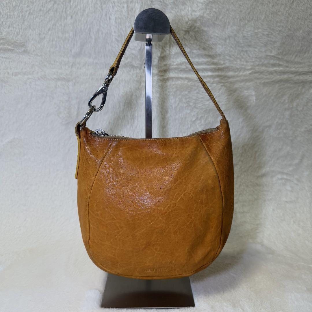 MIU MIU 00s 90s Archive leather hand bag Women
