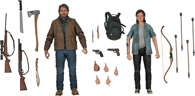 The Last of Us Part II Joel and Ellie 2-Pack Ultimate 7'' 18cm Action Figur Neca