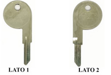 Clé Brute Originale Silca AR10 Pour Voiture Ancienne Alfetta 2000 GTV