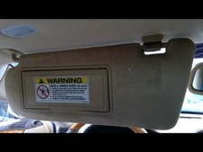 00 01 02 Mercedes Cl Class Left Sun Visor