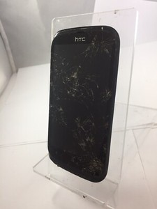 HTC Desire X entsperrt schwarz Smartphone gesprungen unvollständig 5MP KAMERA 4,0" Bildschirm