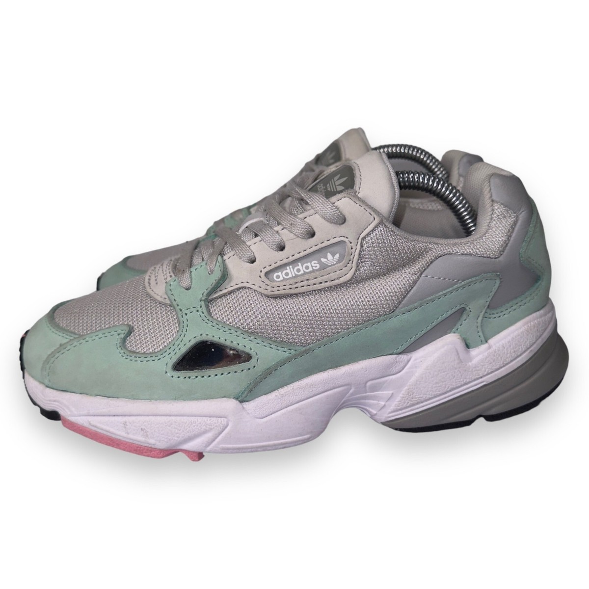 パールホワイトAPOLLO Adidas Original Falcon White Gray Sneakers Athletic Shoes