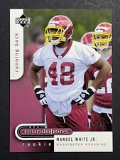 2005 Upper Deck Foundations Manuel White Jr. Rookie Card #/399 - Redskins