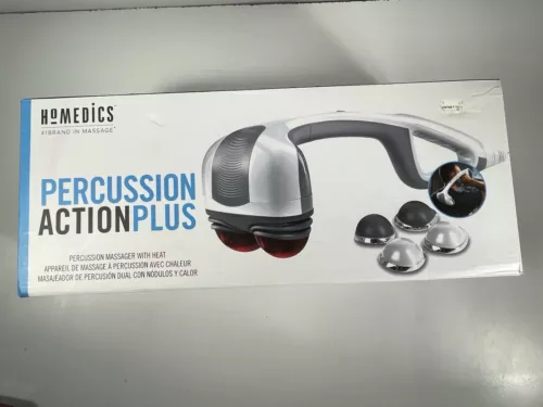 HoMedics HHP-351H Percussion Action Plus Handheld Massager - White New in Box