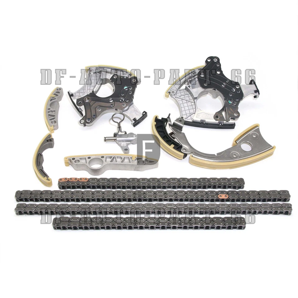 11PCS OEM INA Timing Chain Kit For Audi A4 A6 2005-2009 3.2L AUK BKH BDW - Image 2 of 4