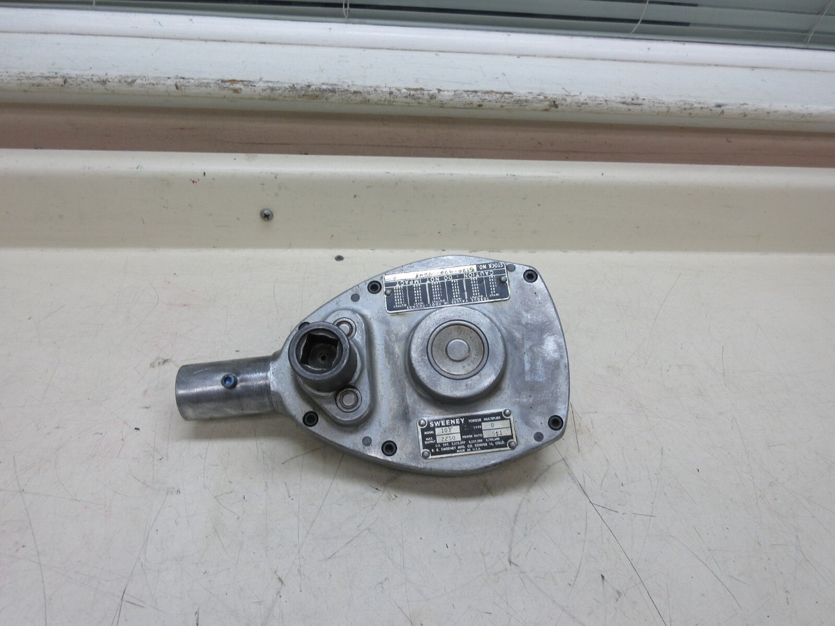Sweeney 103 D Torque Multiplier 2250 Max Output 5:1 3/4