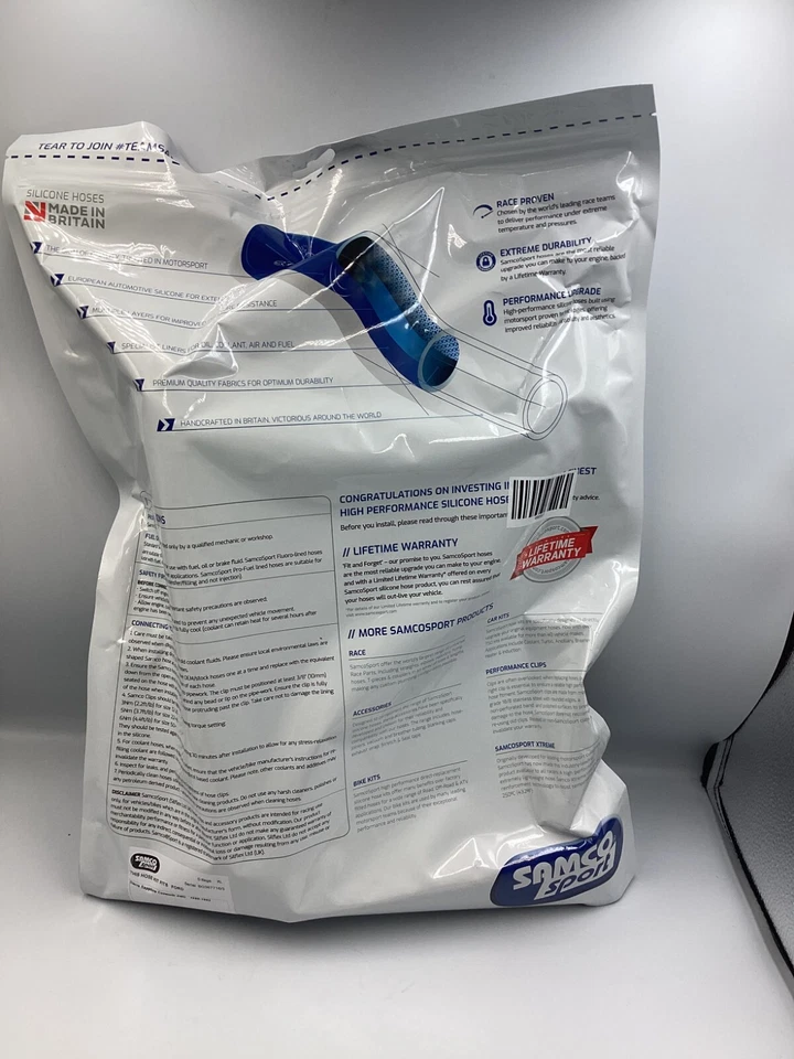 Kit de manguera de refrigerante Samco Sport para Ford Sierra Sapphire Cosworth 4x4 1990-1992 Foto 2 de 2
