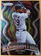 2022 Panini Prizm Jose Abreu #IL-2 Illumination Chicago White Sox Baseball Card