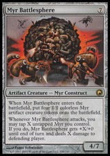 MTG Magic the Gathering Myr Battlesphere (180/259) Scars of Mirrodin LP
