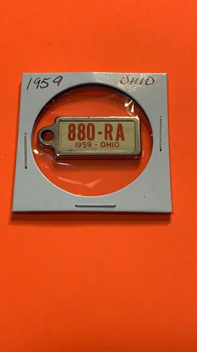 1959 OHIO DAV TAG (880 RA) - Picture 1 of 2