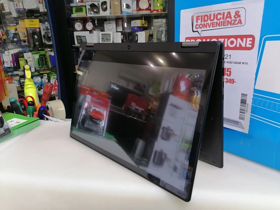 PC o tablet Notebook MEDION E3221  13,3" FHD TOUCH N4000 4 GB 128 GB Scatola Rov - Immagine 2 di 4