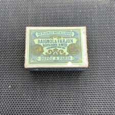 Boîte Plumes Baignol Farjon Boulogne Sur Mer 