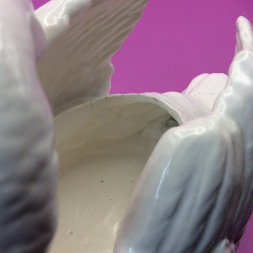 Jarrón cisne de cerámica vintage para boda/fiesta/soporte para macetas - Imagen 11 de 14
