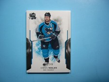 2017/18 UPPER DECK THE CUP NHL HOCKEY CARD #70 OWEN NOLAN SHARP+ SHARKS 111/249