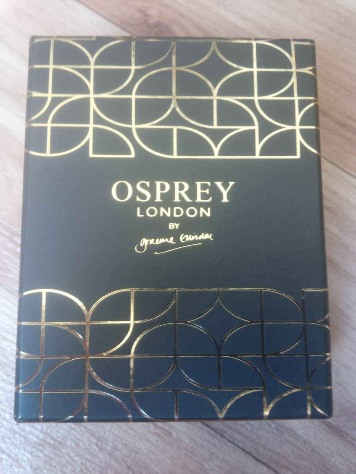 Osprey of London Gold Leather Heart Keyring 10.25cm long Brand New with