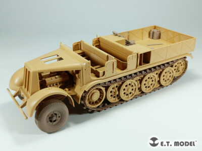 ETmodel 1/35WWII German Sd.Kfz.9 18t FAMO Sagged front wheels and Workable Track