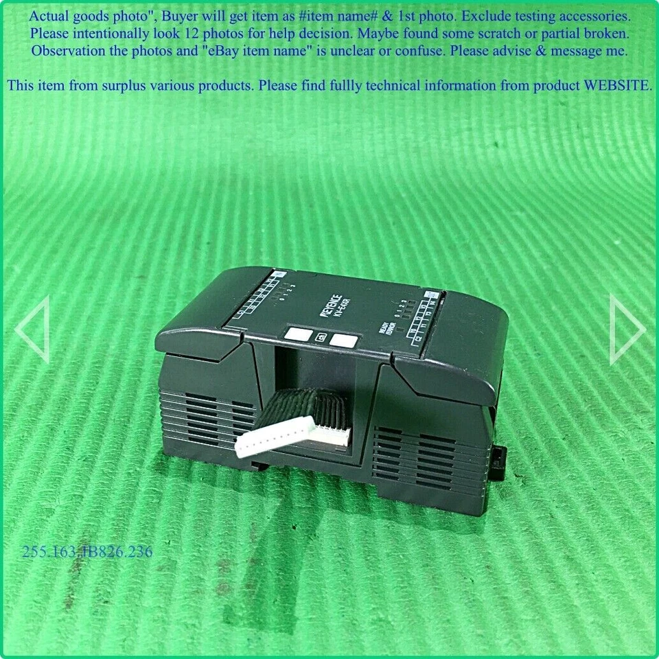Keyence KV-E4XR, Input Output module PLC as photos, sn:RANDOM, LAST, FedExDHL. - Image 3 of 4