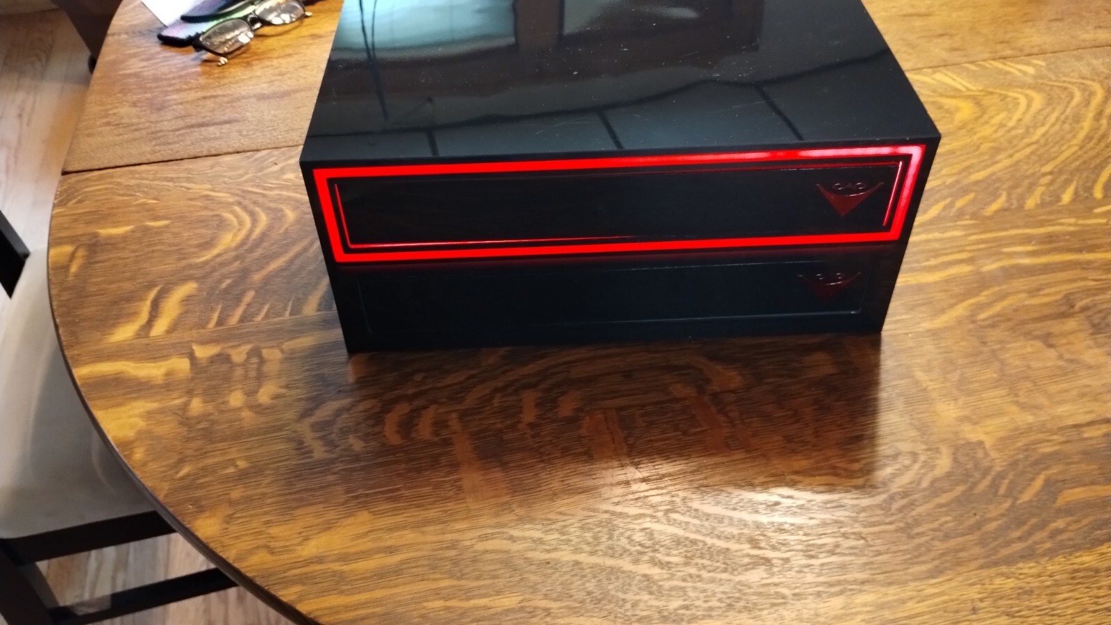 CUSTOMIZED  Lighted Cigar Box CAO NEW IN BOX