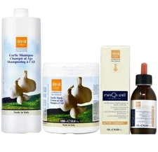 Ever Ego Garlic Shampoo + Mask 33.8oz + Nequal Lotion 4.22oz . PACK 3