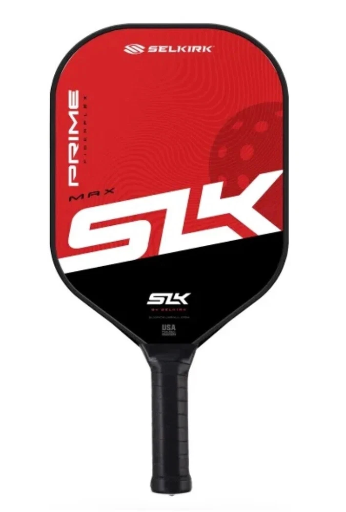 SLK Prime Max Pickleball Bundle with 2 Paddles 3 Balls Carry Bag