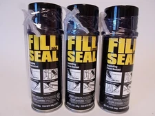 3 Cans Dow Fill and Seal Expanding Foam Sealant Insulation 12oz