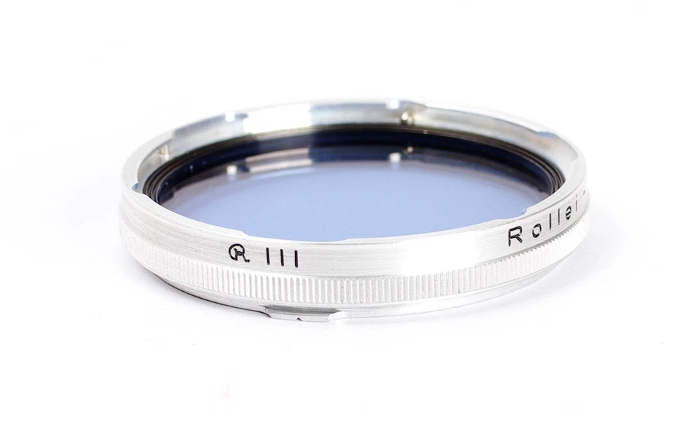 Rollei B-5 RIII -1 Blue Color Conversion Filter B5 WIFUB Bay 3 Bayonett 3 No. - Image 3 of 4