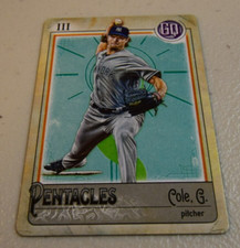 2021 Topps Gypsy Queen Tarot of the Diamond #TOD4 Gerrit Cole