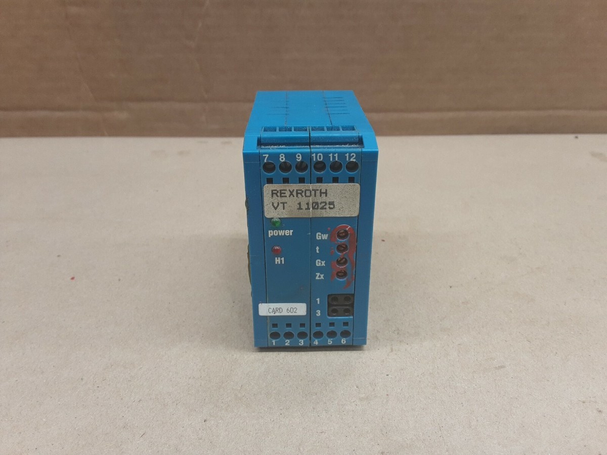 Mannesmann Rexroth VT11025 Amplifier Control Module #1005E16 | eBay