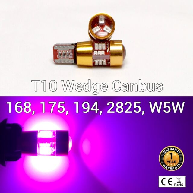 Parking Light T10 SMD LED bulb No Canbus Error w5w 168 194 12961 2825 for BMW Mi